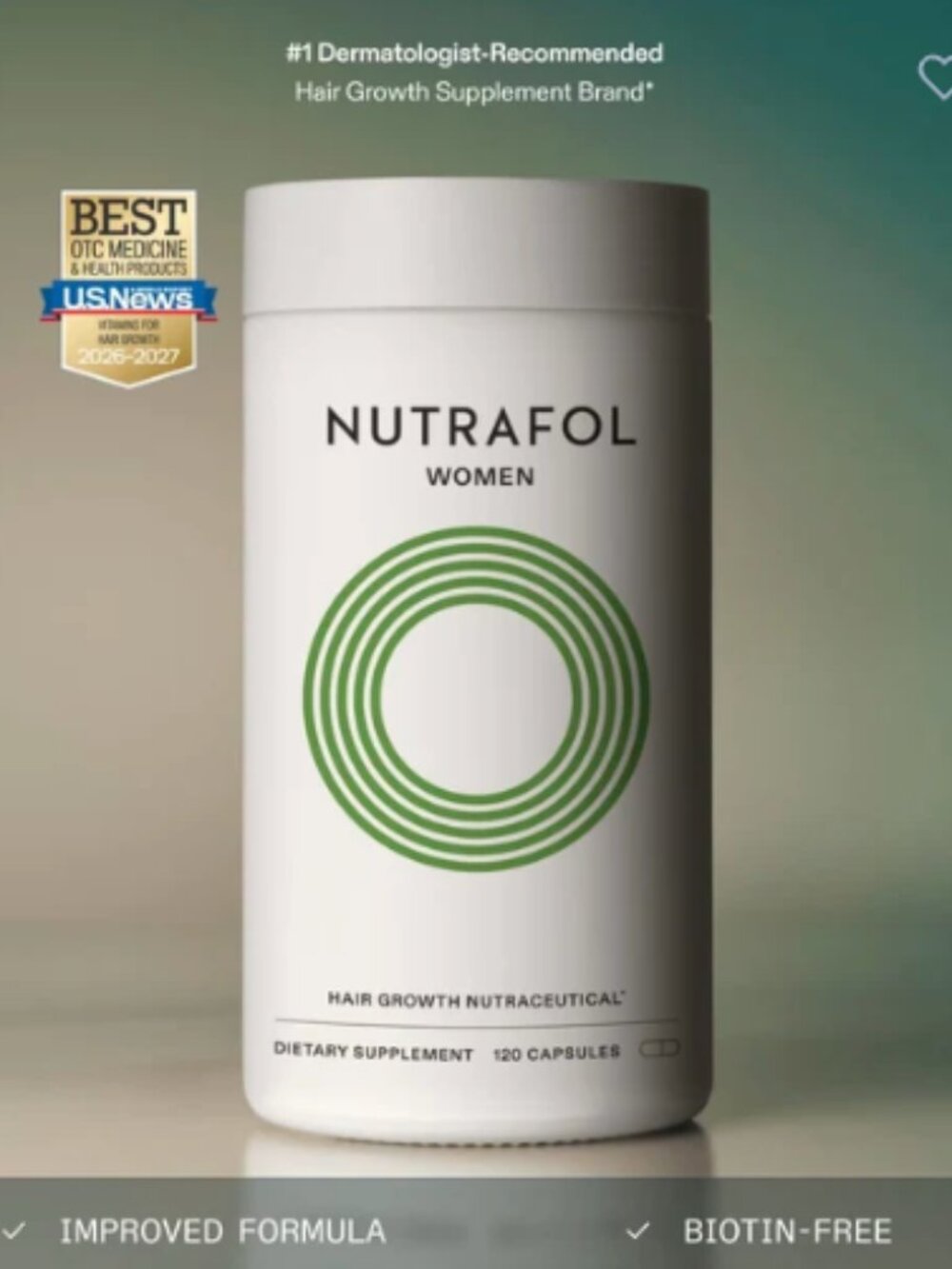 NWT Nutrafol Women 3 Month Supply 360 Capsules